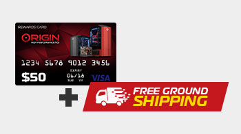 Black Friday Promo Origin Pc Free 50 Origin Pc Visa Gift Card And Us Ground Shipping